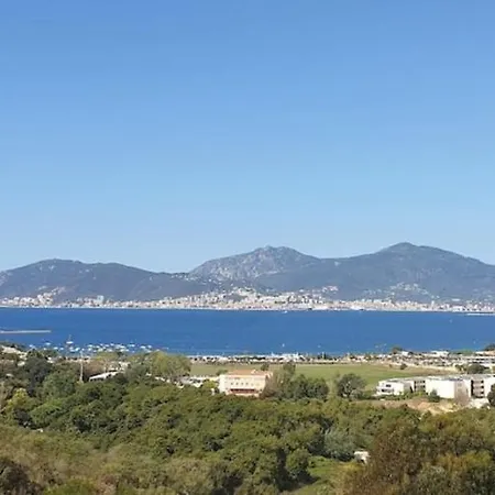 Vue A Porticcio Piscine Et Parking Porticcio (Corsica)